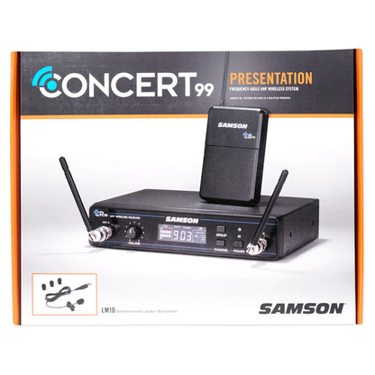 Concert 99 Presentation Wireless LM10 Lavalier System (D-Band)