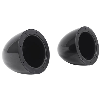 40PS44 4-Inch Marine/Motorcycle/ATV Speakers, 4 Ohm, with KMMTES Enclosures
