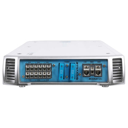 RKL80MW 6-Pack White + RXM-S6 Amplifier + RMWK4 Install Kit Bundle