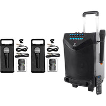 ROCKnGo 8 + (2) RMC-XLR Karaoke Bundle