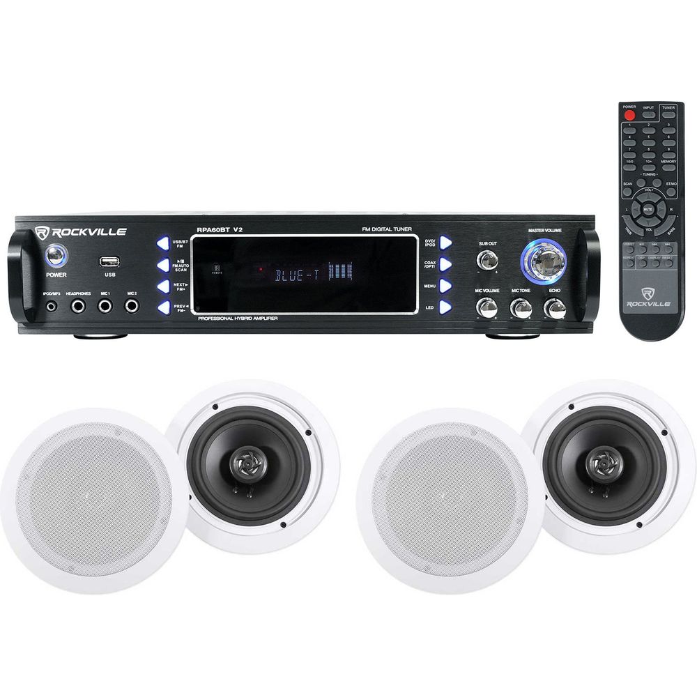 RPA6000USB + HC655 OFFICE/RESTAUARANT 4-Pack