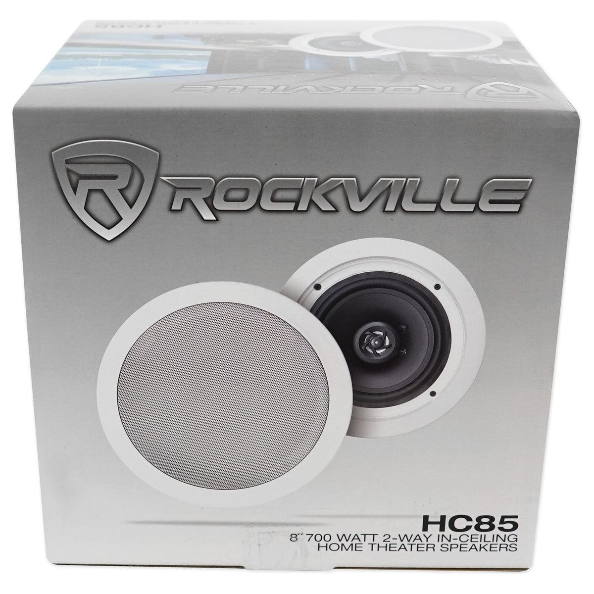 RPA60BT V2 + 2-Pair HC85 White In-Ceiling Speakers Bundle