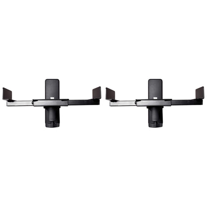 (2) APM6B 6.5" 250W Powered USB Studio Monitor Speakers + Wall Brackets