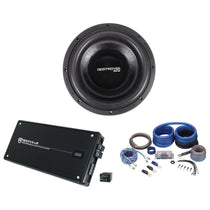 Destroyer 12D2 12" Competition Car Subwoofer+Mono Amplifier+Amp Kit