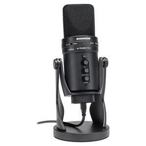 SAMSON G-Track Pro Podcasting Podcast Mic+Interface+Beyerdynamic Headphones