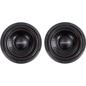 (2) American Bass XD-1244 1000w 12" Car Audio Subwoofers Subs w/ 120 Oz Magnets