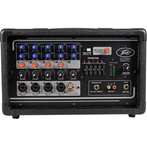 Peavey PV5300 200 Watt 5-Channel Powered Live Sound Mixer w/ 5-Band EQ PV 5300