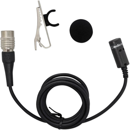 Audio Technica AT829CW Condenser Lavalier Microphone Mic For UniPak Transmitters