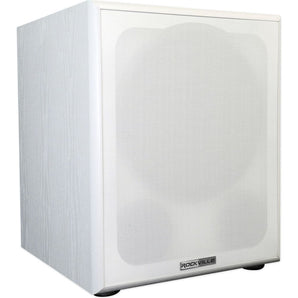 Rockville Rock Shaker 12" Inch White 400w Powered Home Theater Subwoofer Sub