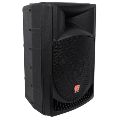 RPG15 15" Powered Active 1000 Watt DJ PA Speaker+Rolling Travel Bag