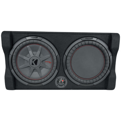 KICKER 48TRTP122 TRTP 12" 1000w Down Firing Subwoofer Enclosure+Passive Radiator