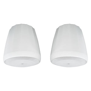 (2) JBL Control 60PS/T C60 Commercial 70v Hanging Pendant Subwoofers C60PS/T-WH