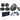 (2) Rockville 6.5"+(2) 6x9" Car Speakers+Amplifier+Powered Hidden Spare Tire Sub