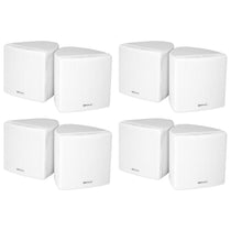 Cube White 4-Pair