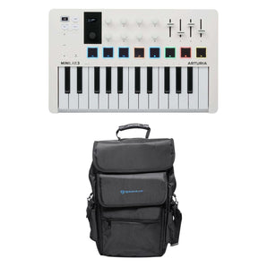 Arturia Minilab 3 25-Key USB MIDI Music Production Keyboard Controller+Backpack