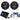 (2) American Bass XO 1244 12" 600w Car Subwoofers Subs+Mono Amplifier+Amp Kit