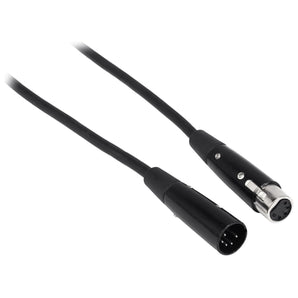 4 Rockville RDX5M25 25' 5-Pin Male-Female DMX Lighting Cables 100% Copper