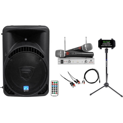 Rockville Bluetooth 15" iphone/ipad/Android/Laptop/T.V. Karaoke Machine/System