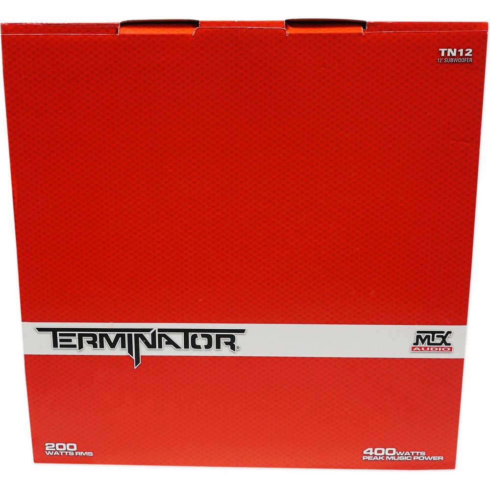 MTX Terminator TN12-02 12” 400 Watt 2 Ohm Car Audio Subwoofer Sub TN1202
