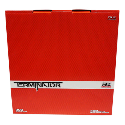 (2) MTX Terminator TN12-02 12" Subwoofers + Mono Amplifier + Amp Kit