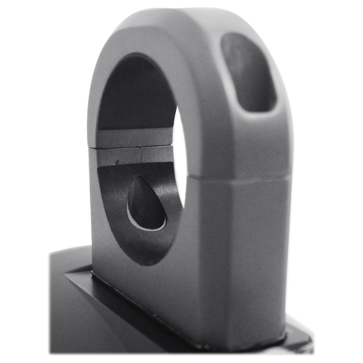 Pair 8" Black Marine Wakeboard Tower Enclosures with Adapter Pack