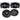 (2) Hifonics ZS653 6.5" 600 Watt Car Stereo Speakers+(2) 4x6" 400 Watt Speakers