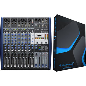 PRESONUS StudioLive SLM AR12C 12 Ch. Mixer Recording Interface+Software Upgrade