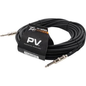 Peavey PV 50' Foot 14-Gauge 1/4" TS to 1/4" TS S/S Speaker Cable