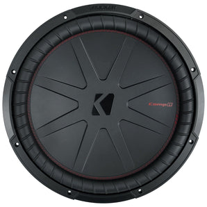 KICKER 48CWR152 CompR 1600 Watt 15" Subwoofer DVC 2-ohm Car Sub CWR15-2 COMPR15