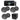 4000w Home Theater DVD Receiver w/Bluetooth+(5) Black 6.5" Ceiling Speakers