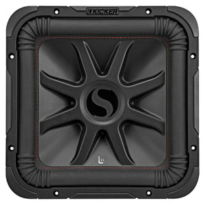 KICKER 45L7R124 12" 1200w L7R Subwoofer Solo-Baric L7R124+Amplifier+Vented Box