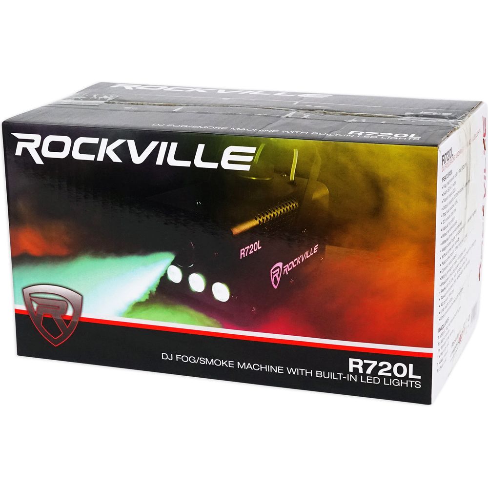 RFAAB DJ Event Facade Booth + R700 Fog Machine + RFJG Gallon Fog Fluid
