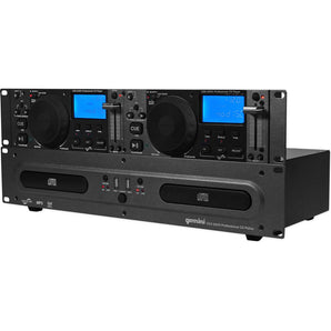 Gemini CDX-2250i Pro DJ Dual Two Deck Rack Mount CD/MP3 Media Player w/ USB