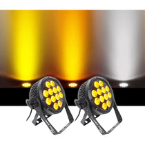 (2) SlimPar Pro W USB Wash Light Fixtures
