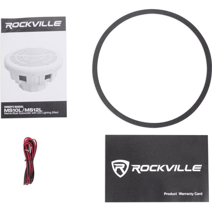 RMSTS Marine Speakers 2-Pack + MS10LB Sub 2-Pack + RXM-S6/30 Amp Bundle