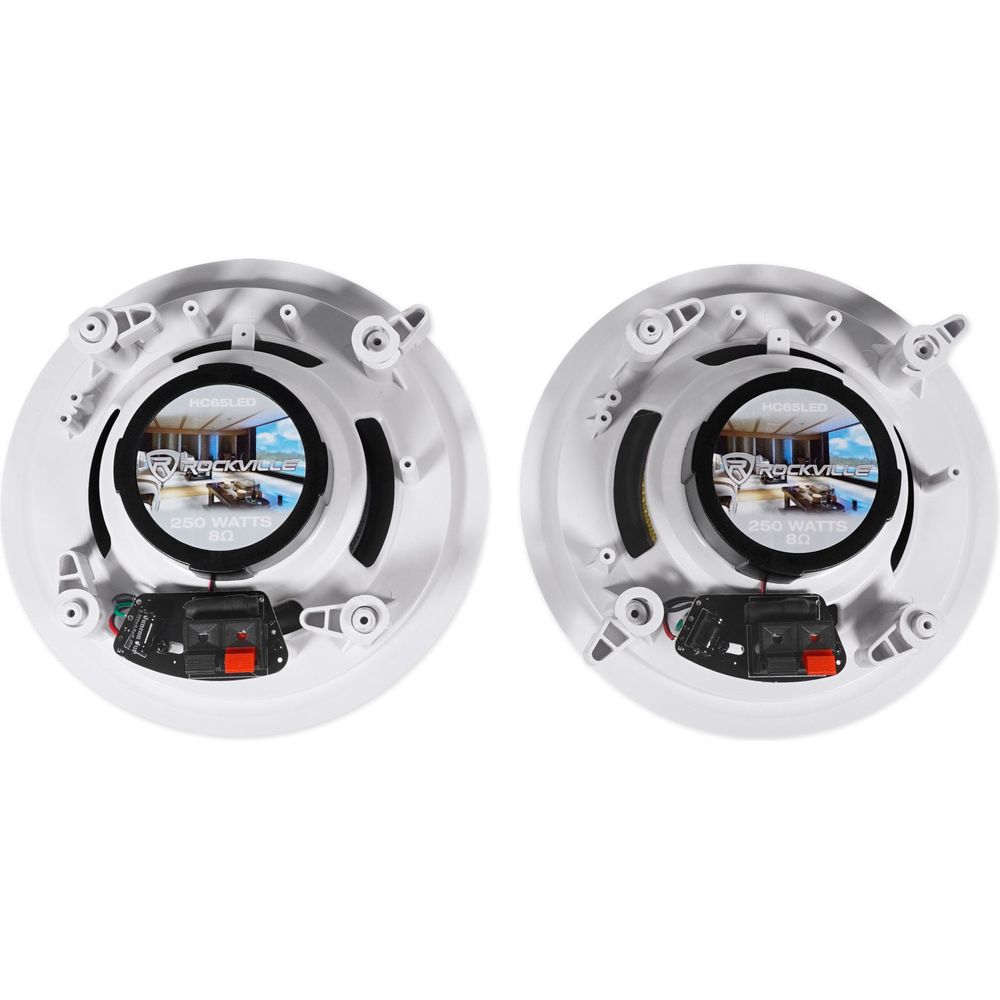 RPA60BT 4-Pack + HC65‑LED White In‑Ceiling Speakers Bundle