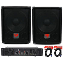 SBG1128 12" 2-Pack + RPA5 Power Amplifier Bundle