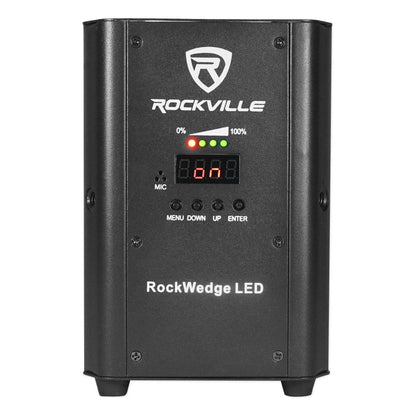 JRX215 PA Speakers with Wireless DMX Par Light