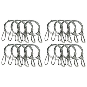 16) Chauvet CH-05 31" Inch Safety Clamp Lighting Cable Wires -Up To 700 LBS CH05