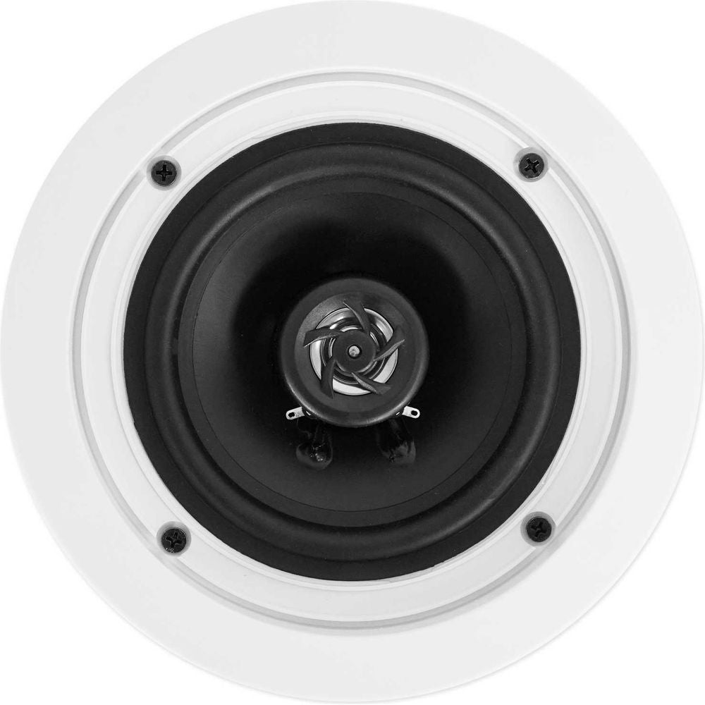 H12X500UBT 6-Zone Receiver + (12) White 5.25 In Ceiling Speakers