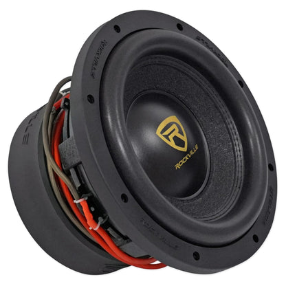 Rockville W10K9D4 10" 3200 Watt Car Audio Subwoofer+Mono Amplifier+Amp Kit