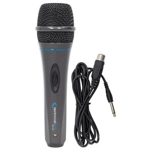 Technical Pro MK75 Karaoke DJ Wired Microphone Mic w/ 10 ft. XLR to 1/4" Cable