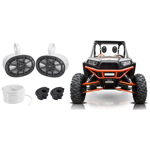 Kicker 40PS692 6x9" 180 Watt Rollbar Speakers For Polaris/JEEP/ATV/UTV/RZR/CART