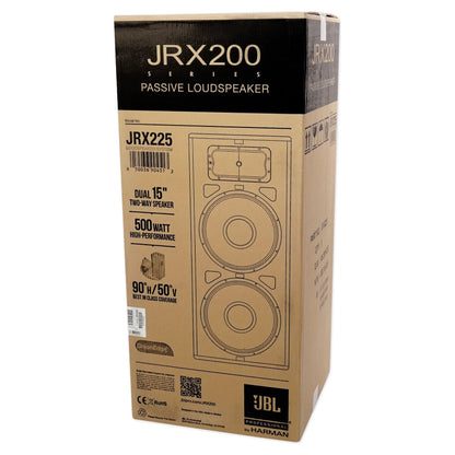 JRX225 Speaker + Rock Cart Pro Transport Cart