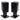 (2) Rockville RockShelf 64B Black 6.5" Home Bookshelf Speakers+8" Speaker Stands