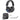 Rockville DJ1500 DJ Headphones w/ Detachable Coil Cable, Case+Extra Ear Pad