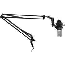 RCM01 Studio Recording Condenser Microphone Mic+Boom Arm+Desk Clamp