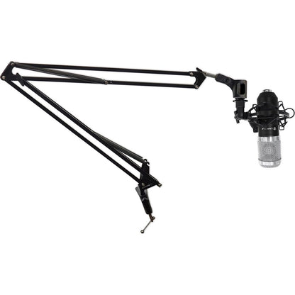 RCM01 Studio Recording Condenser Microphone Mic+Boom Arm+Desk Clamp