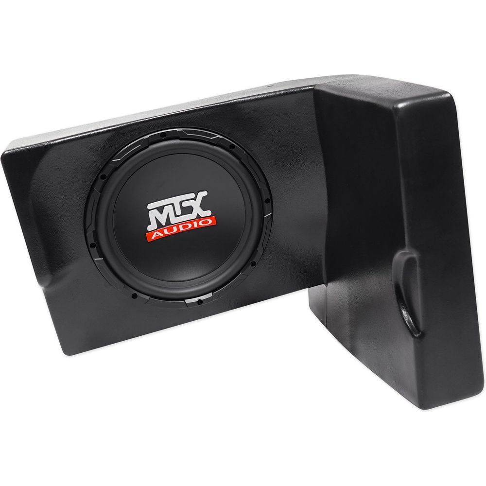 10" Powered Under-Seat MTX Subwoofer+Tower Speakers for 2014-2017 Polaris Ranger