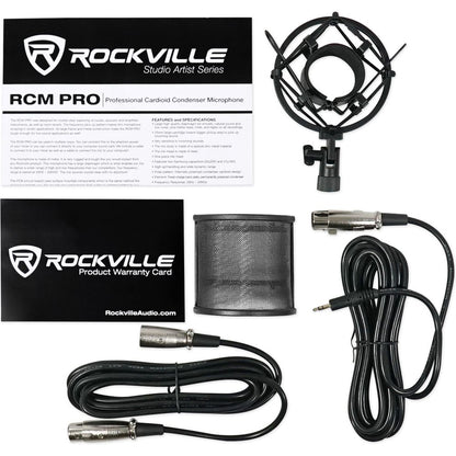 RCM PRO Mic + RockShield 1 Isolation Shield Bundle
